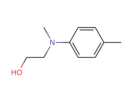 Molecular Structure of 2842-44-6 (N-(2-HYDROXYETHYL)-N-METHYL-4-TOLUIDINE)