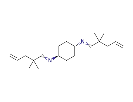 trans-N1,N4-bis(2,2-dimethylpent-4-enylidene)cyclohexane-1,4-diamine