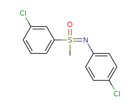 N-(4-chloro)phenyl-S-(3-chloro)phenyl-S-methylsulfoximine