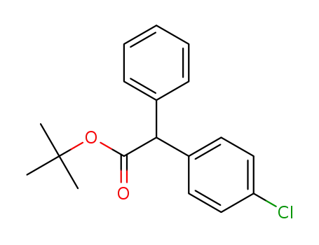 tert-butyl 2-(4-chlorophenyl)-2-phenylacetate