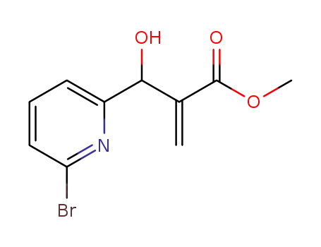 methyl 2-[(6-bromopyridin-2-yl)(hydroxy)methyl]prop-2-enoate