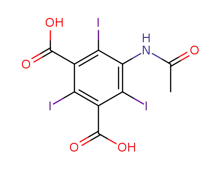 5-acetylamino-2,4,6-triiodo-isophthalic acid