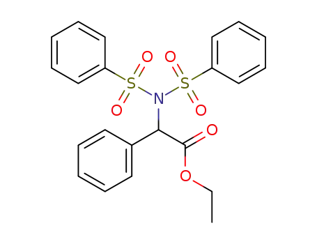 ethyl 2-phenyl-2-(N-(phenylsulfonyl)phenylsulfonamido)acetate