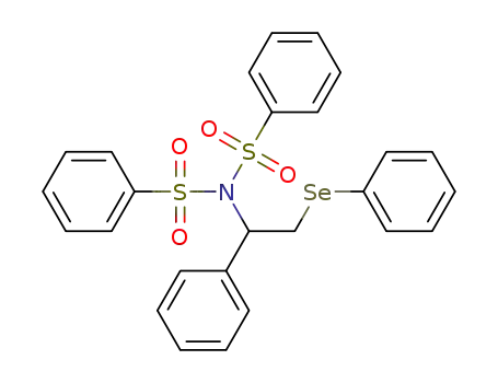 N-(1-phenyl-2-(phenylselanyl)ethyl)-N-(phenylsulfonyl)benzenesulfonamide