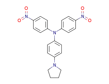 N,N-bis(4-nitrophenyl)-4-(pyrrolidin-1-yl)aniline