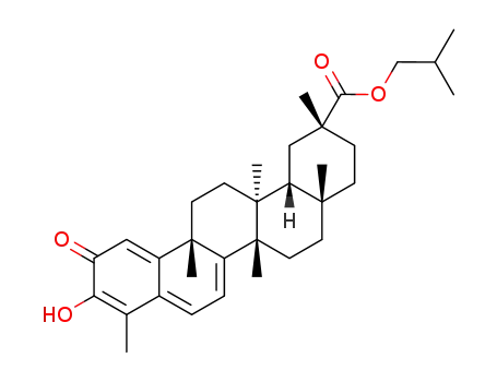 3-hydroxy-9β,13α-dimethyl-2-oxo-24,25,26-trinoroleana-1(10),3,5,7-tetraen-29-oic acid isobutyl ester