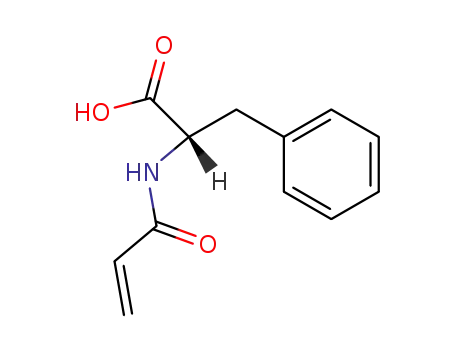 Molecular Structure of 16069-16-2 (N-acryloylphenylalanine)