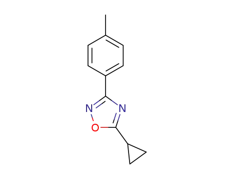 3-(4-methylphenyl)-5-cyclopropyl-1,2,4-oxadiazole