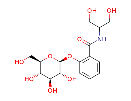 N-(6-O-β-D-glucopyranosyl)salicyloyl-2-aminopropane-1,3-diol