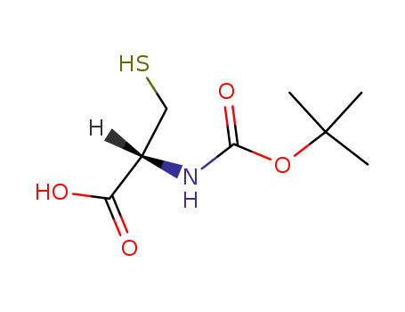 L-Cysteine,N-[(1,1-dimethylethoxy)carbonyl]-