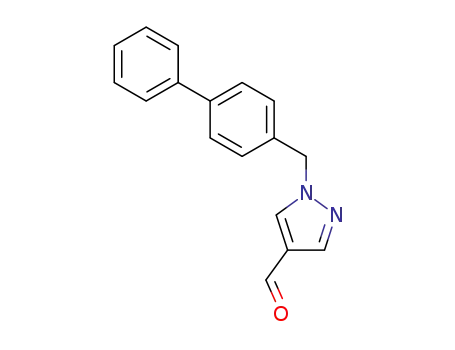 1-([1,1‘-biphenyl]-4-ylmethyl)-1H-pyrazole-4-carbaldehyde