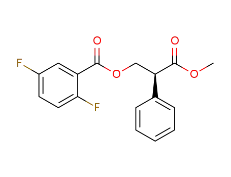(S)-3-methoxy-3-oxo-2-phenylpropyl 2,5-difluorobenzoate