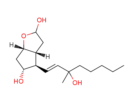 (3aR,4R,5R,6aS)-hexahydro-4-[(1E)-3-hydroxy-3-methyl-1-octen-1-yl]-2H-cyclopenta[b]furan-2,5-diol