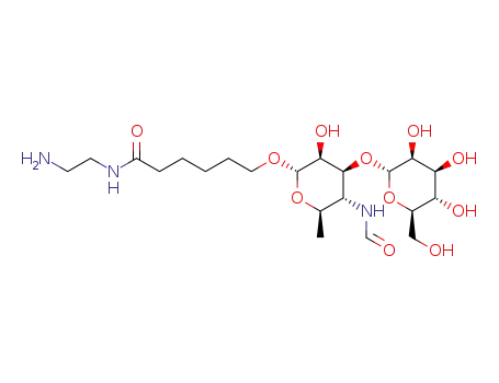 (2'-aminoethylamido)carbonylpentyl α-D-mannopyranosyl(1→3)-4,6-dideoxy-4-formamido-α-D-mannopyranoside