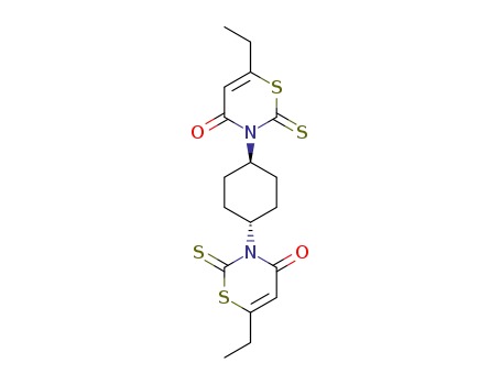 6-ethyl-3-((1r,4r)-4-(6-ethyl-4-oxo-2-thioxo-2H-1,3-thiazin-3(4H)-yl)cyclohexyl)-2,3-dihydro-2-thioxo-1,3-thiazin-4-one