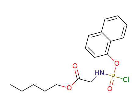 naphth-1-yl-glycine pent-1-yl ester phosphorochloridate