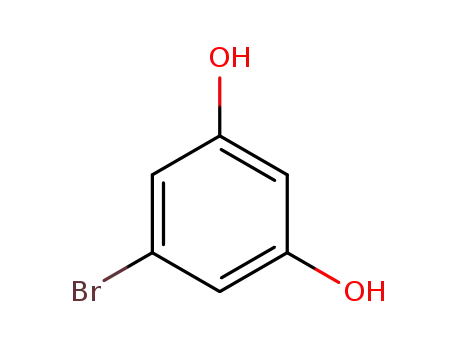 Molecular Structure of 106120-04-1 (5-Bromo-1,3-benzenediol)