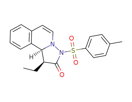 (1S,10bS)-1-ethyl-3-tosyl-1,10b-dihydropyrazolo[5,1-a]-isoquinolin-2(3H)-one