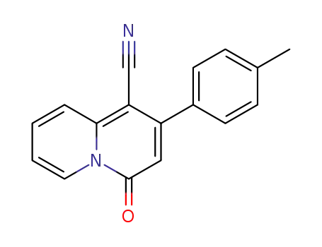 4-oxo-2-(p-tolyl)-4H-quinolizine-1-carbonitrile