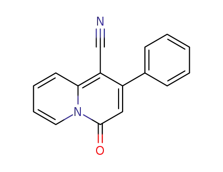 4-oxo-2-phenyl-4H-quinolizine-1-carbonitrile