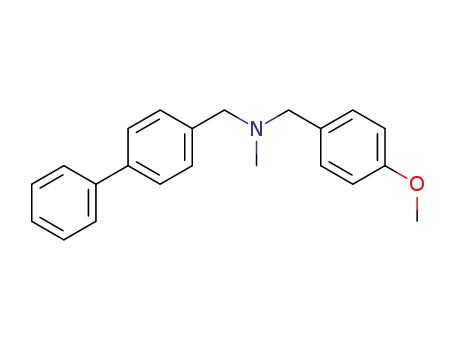 (4-methoxy-benzyl)-methyl-(4-phenyl-benzyl)-amine