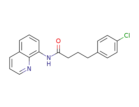 4-(4-chlorophenyl)-N-(quinolin-8-yl)butanamide