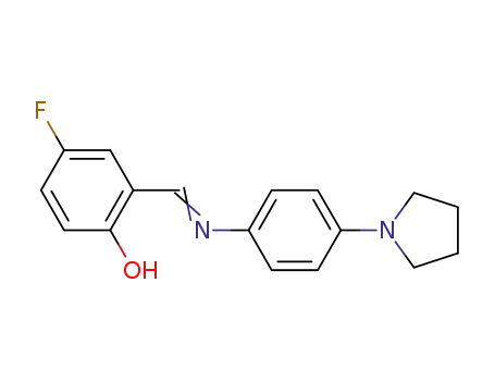 4-(1-pyrrolidinyl)-benzenamine salicylaldehyde
