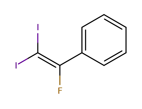 (1-fluoro-2,2-diiodovinyl)benzene