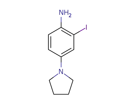 2-iodo-4-(pyrrolidin-1-yl)aniline