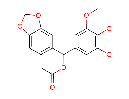 5-(3,4,5-trimethoxyphenyl)-5,8-dihydro[1,3]dioxolo[4,5-g]isochromen-7-one