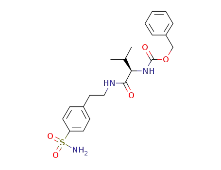 benzyl (R)-(3-methyl-1-oxo-1-((4-sulphamoylphenethyl)amino)butan-2-yl)carbamate