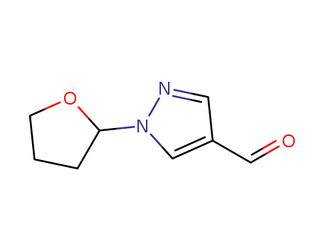 1-(tetrahydrofuran-2-yl)-1H-pyrazole-4-carbaldehyde