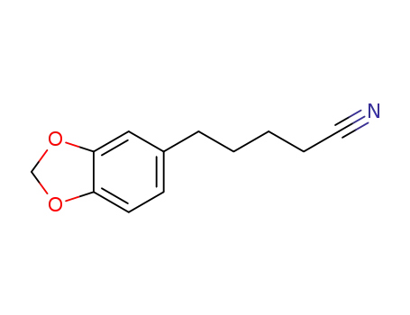 5-(benzo[d][1,3]dioxol-5-yl)pentanenitrile
