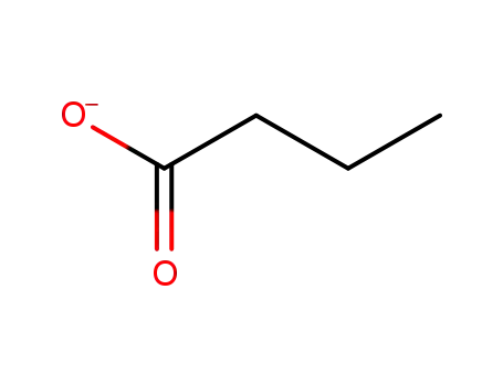 Molecular Structure of 461-55-2 (butanoic acid, ion(1-))