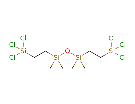 1,1,3,3-tetramethyl-1,3-bis(2-(trichloro-silyl)ethyl)disiloxane