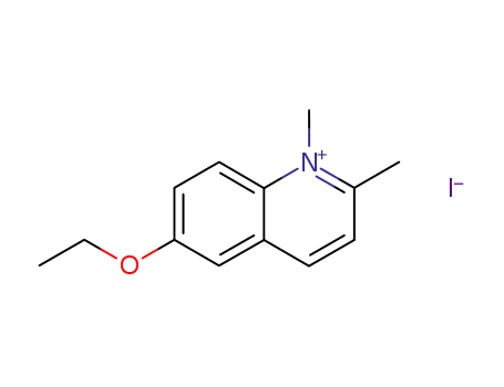 6-ethoxy-N-methyl-2-quinaldinium iodide