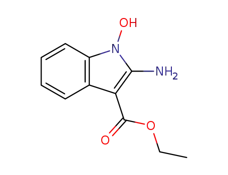 2-amino-1-hydroxy-indole-3-carboxylic acid ethyl ester