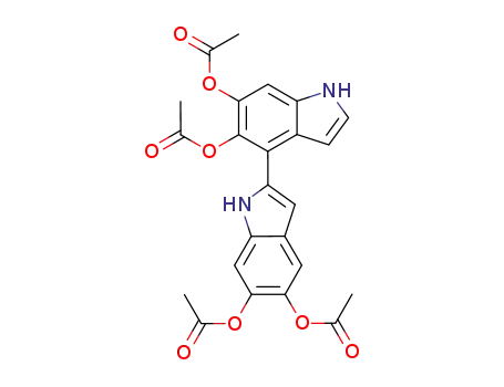 5,5',6,6'-tetraacetoxy-2,4'-biindolyl