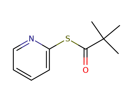 Molecular Structure of 81357-57-5 (Propanethioicacid,2,2-dimethyl-,S-2-pyridinylester(9CI))