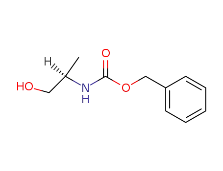 Molecular Structure of 61425-27-2 (N-Benzyloxycarbonyl-D-alaninol)