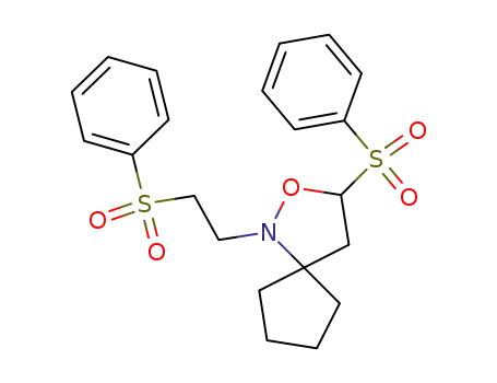 2-(2'-phenylsulphonylethyl)-3,3-spirotetramethylene-5-phenylsulphonylisoxazolidine