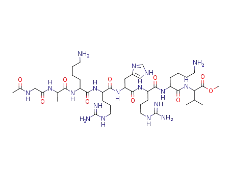 acetylglycyl-alanyl-lysyl-arginyl-histidyl-arginyl-lysyl-valylmethyl ester