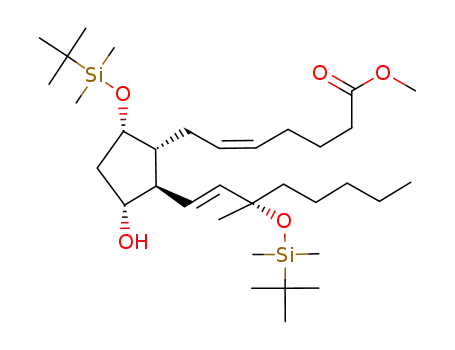 (15S)-15-methyl-PGF2α methyl ester 9,15bis(tert-butyldimethylsilyl ether)