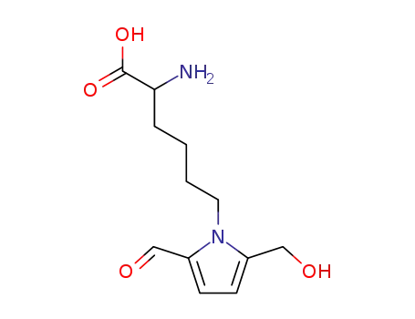 (+/-)-2-formyl-5-(hydroxymethyl)pyrrole-1-norleucine