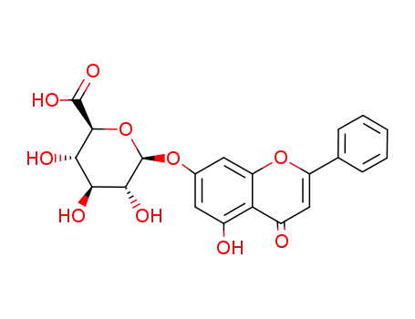 크리신-7-O-베타-D-글루코로나이드