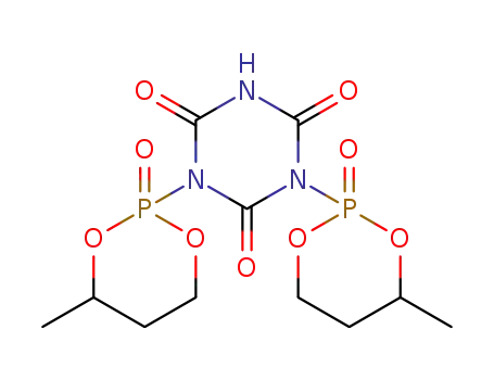 1,3-Bis-(4-methyl-2-oxo-2λ5-[1,3,2]dioxaphosphinan-2-yl)-[1,3,5]triazinane-2,4,6-trione