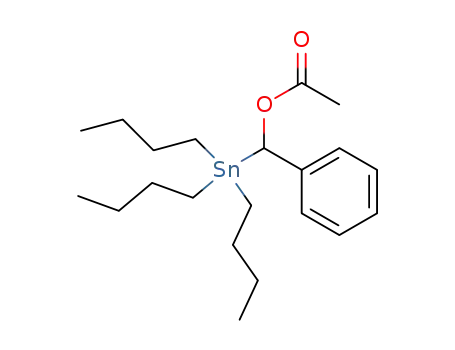 (α-(acetyloxy)benzyl)tributylstannane