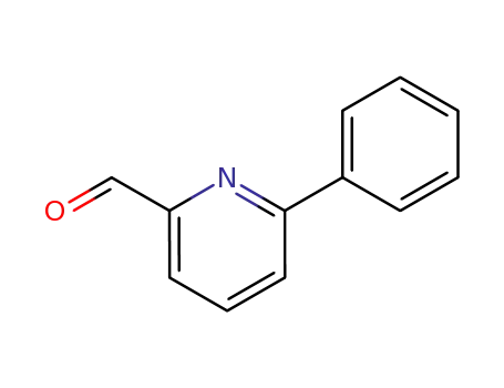 Molecular Structure of 157402-44-3 (6-(4-fluorophenyl)pyridine-2-carbaldehyde)