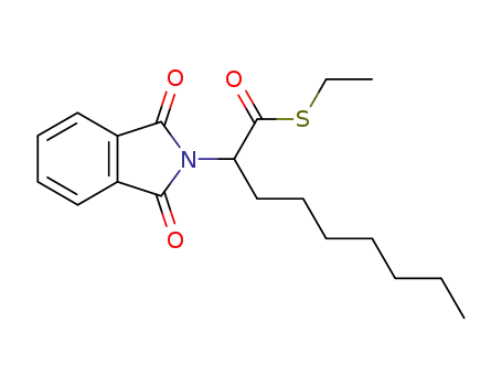 S-ethyl 2-phthalimidononanethioate