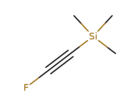 Molecular Structure of 38346-22-4 ((fluoroethynyl)(trimethyl)silane)